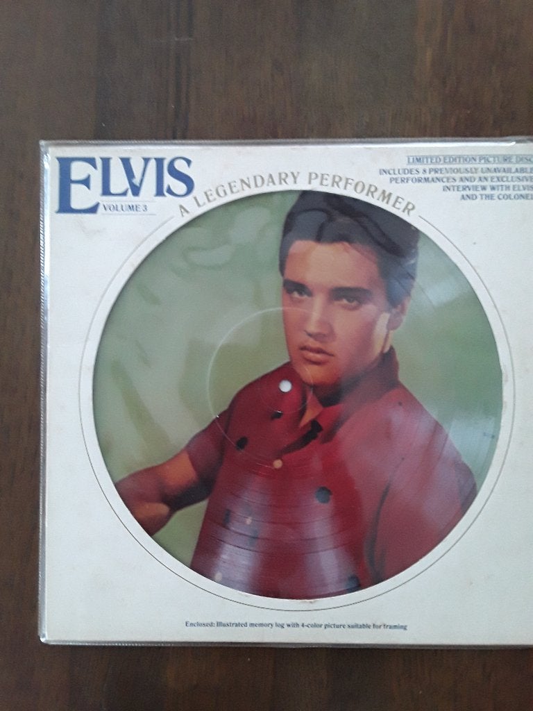 Vinyl  L .P . ELViS   Picture  Disc .    1978 ., Cd's en Dvd's, Vinyl | Pop, Picture disc, Ophalen, Zo goed als nieuw, Pop