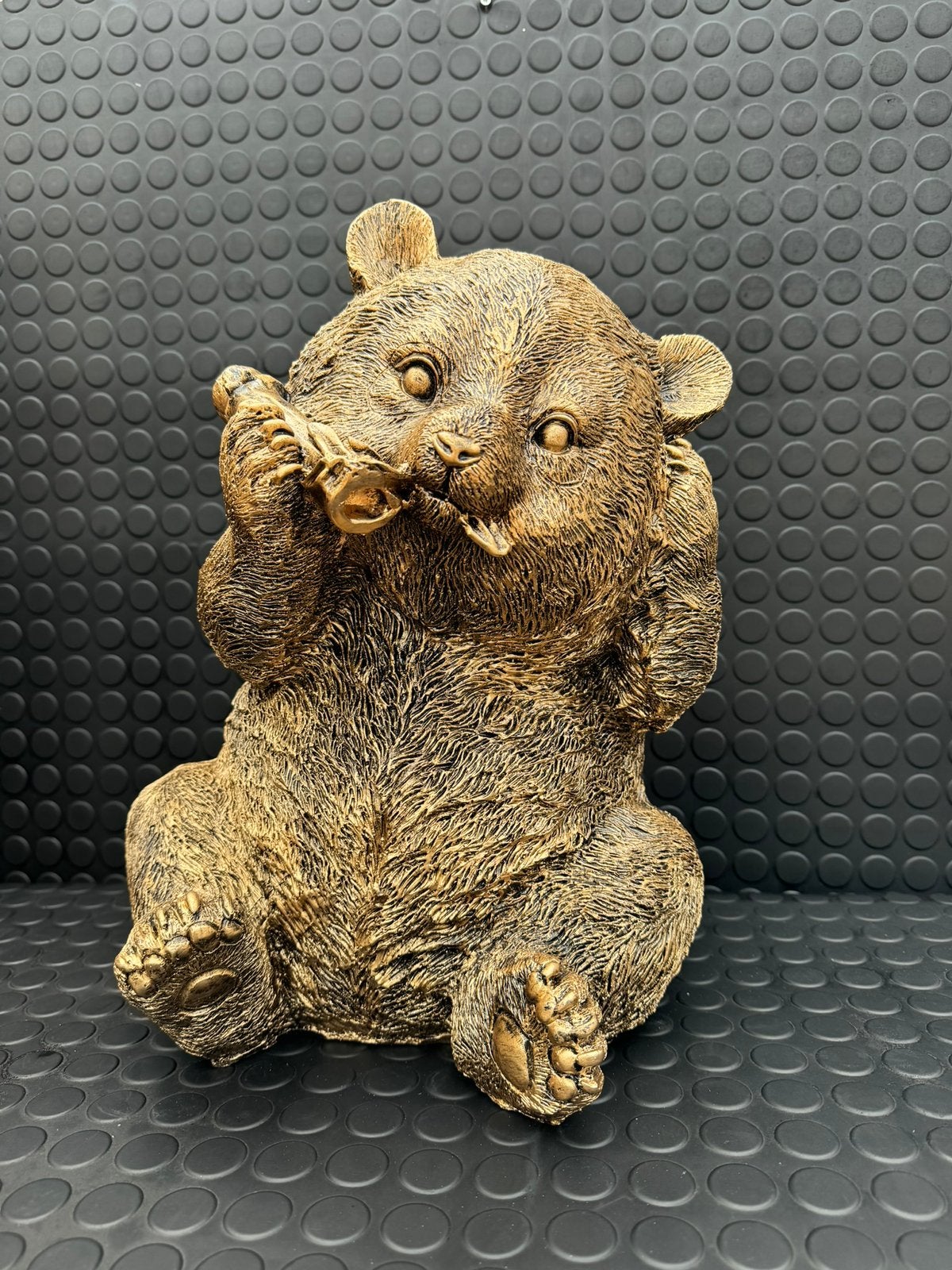panda goud/zwart 42hoog 30breed/Nieuw!, Ophalen of Verzenden, Nieuw, Dier