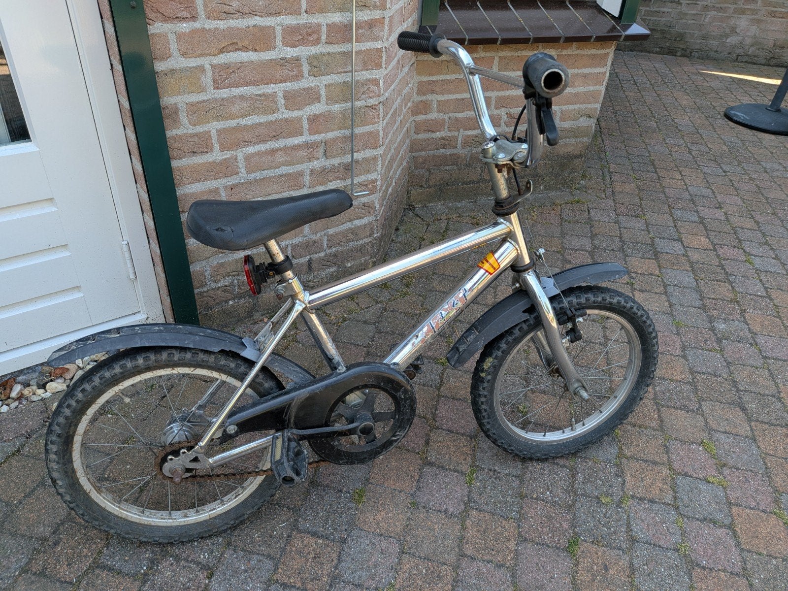 Mooie kinderfiets 16 inch, Ophalen, Gebruikt, Terugtraprem, 16 tot 20 inch