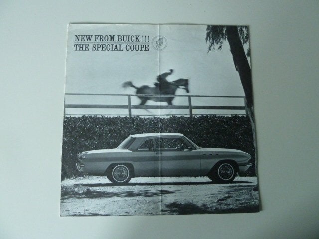 1961 Buick Special Coupe Brochure USA, Ophalen of Verzenden, Gelezen, Overige merken