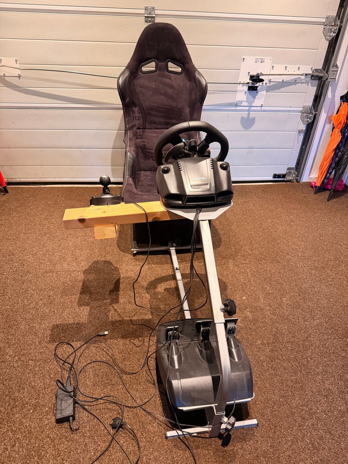 Playseats / Logitech g29 raceset, Ophalen, Racestuur, PlayStation, Zo goed als nieuw