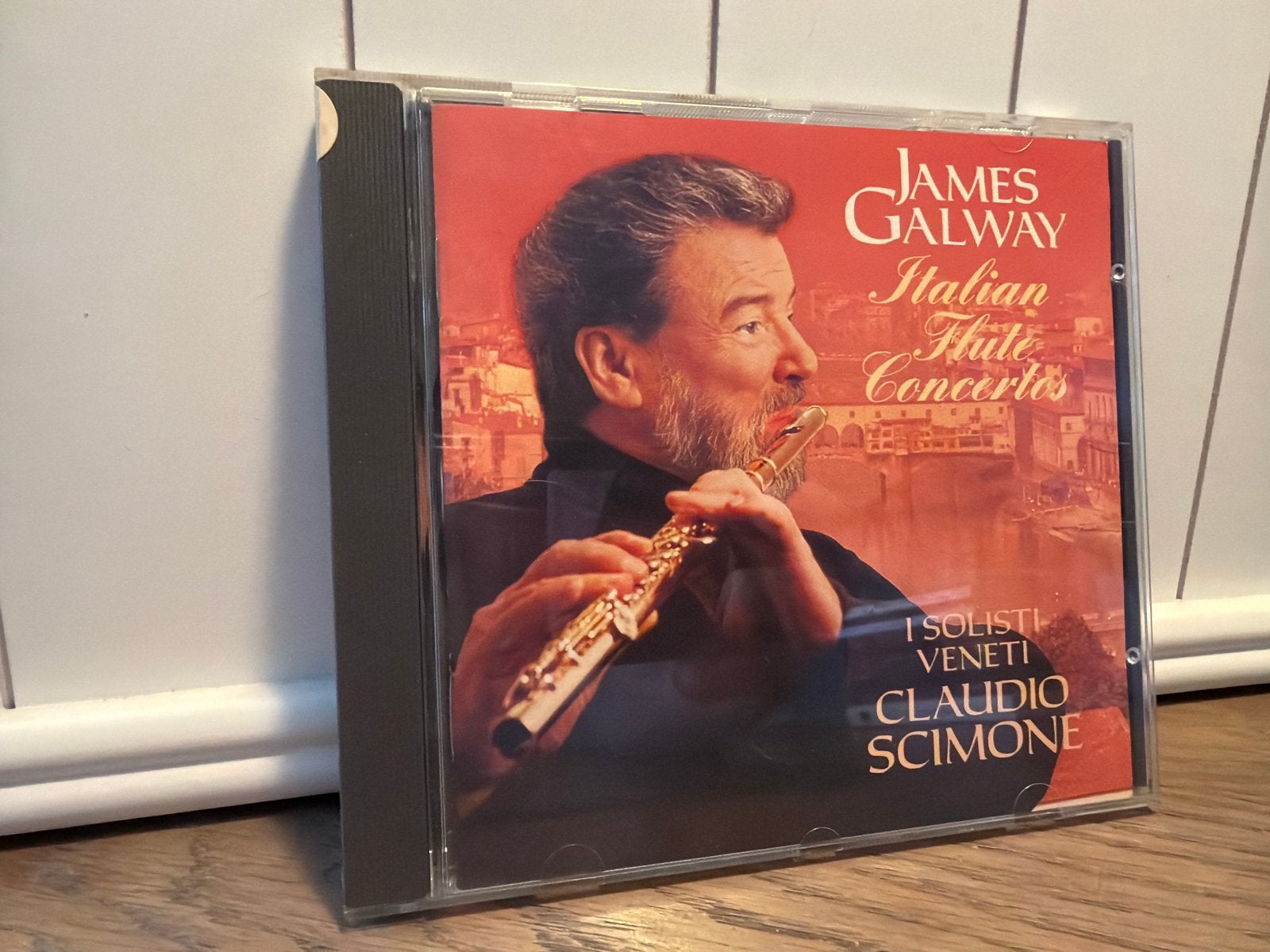 James Galway - Italian Flute Concertos CD, Overige componisten, Soloconcert, Ophalen of Verzenden, Zo goed als nieuw