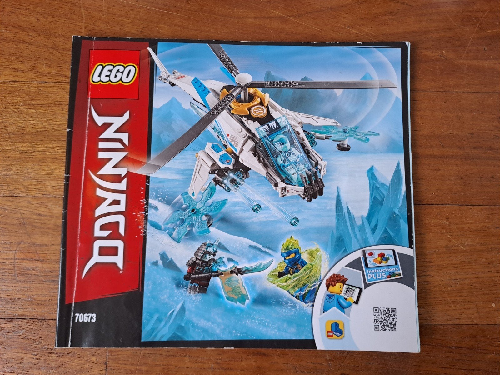 Lego Ninjago 70673 ShuriCopter met Minifiguren en Instructie, Compleet, Lego, Ophalen of Verzenden, Zo goed als nieuw