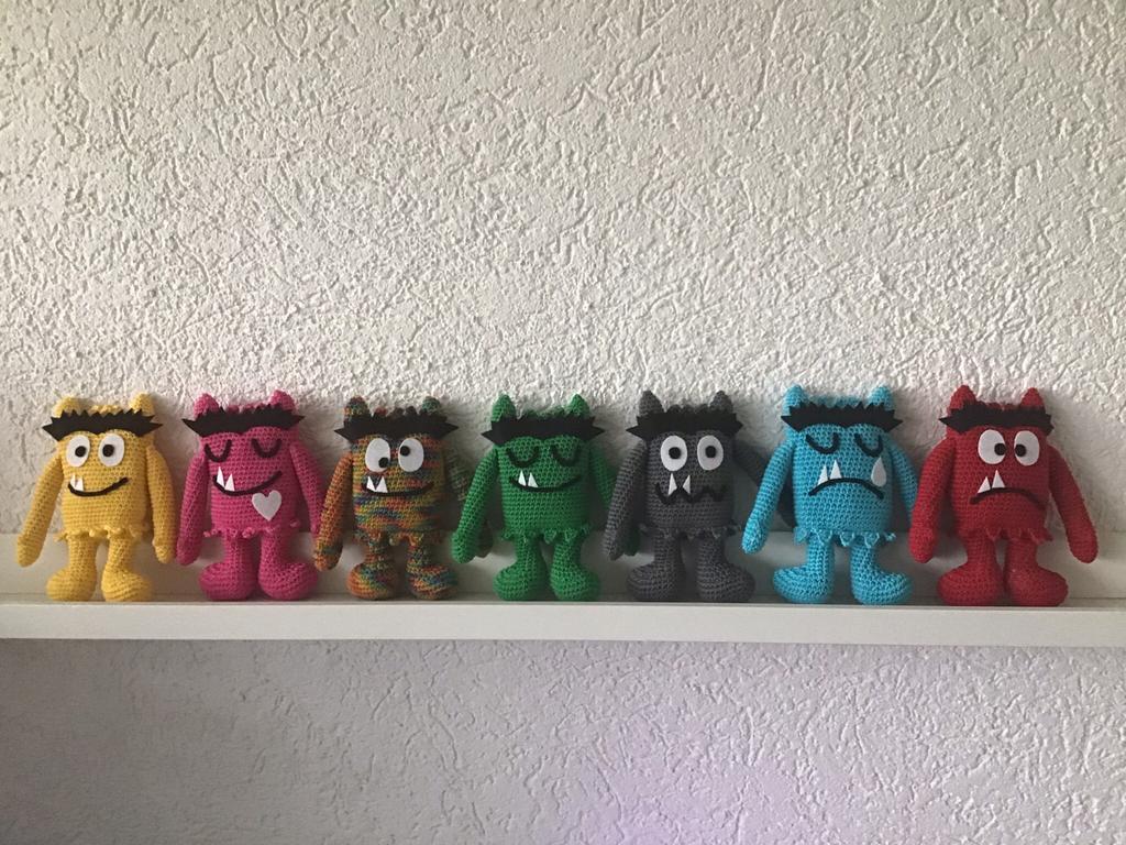 Set kleurenmonsters, Ophalen of Verzenden, Nieuw