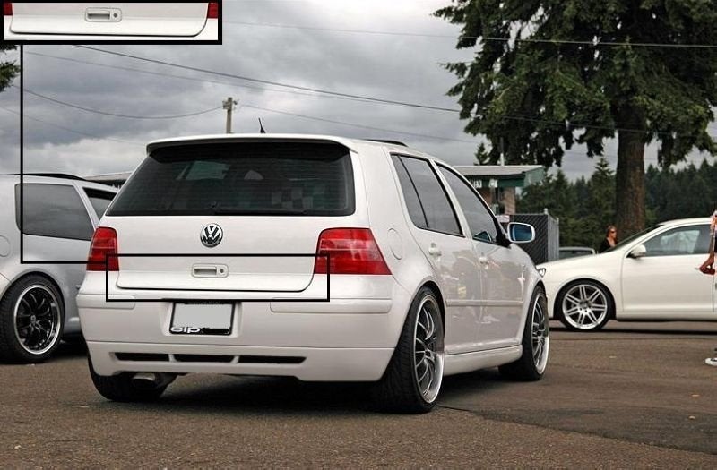 VW Golf 4 – Achterklep spoiler, Ophalen of Verzenden, MJ-Carstyling, Info@mj-carstyling.net, Sibeliusstraat 81 5011JH Tilburg