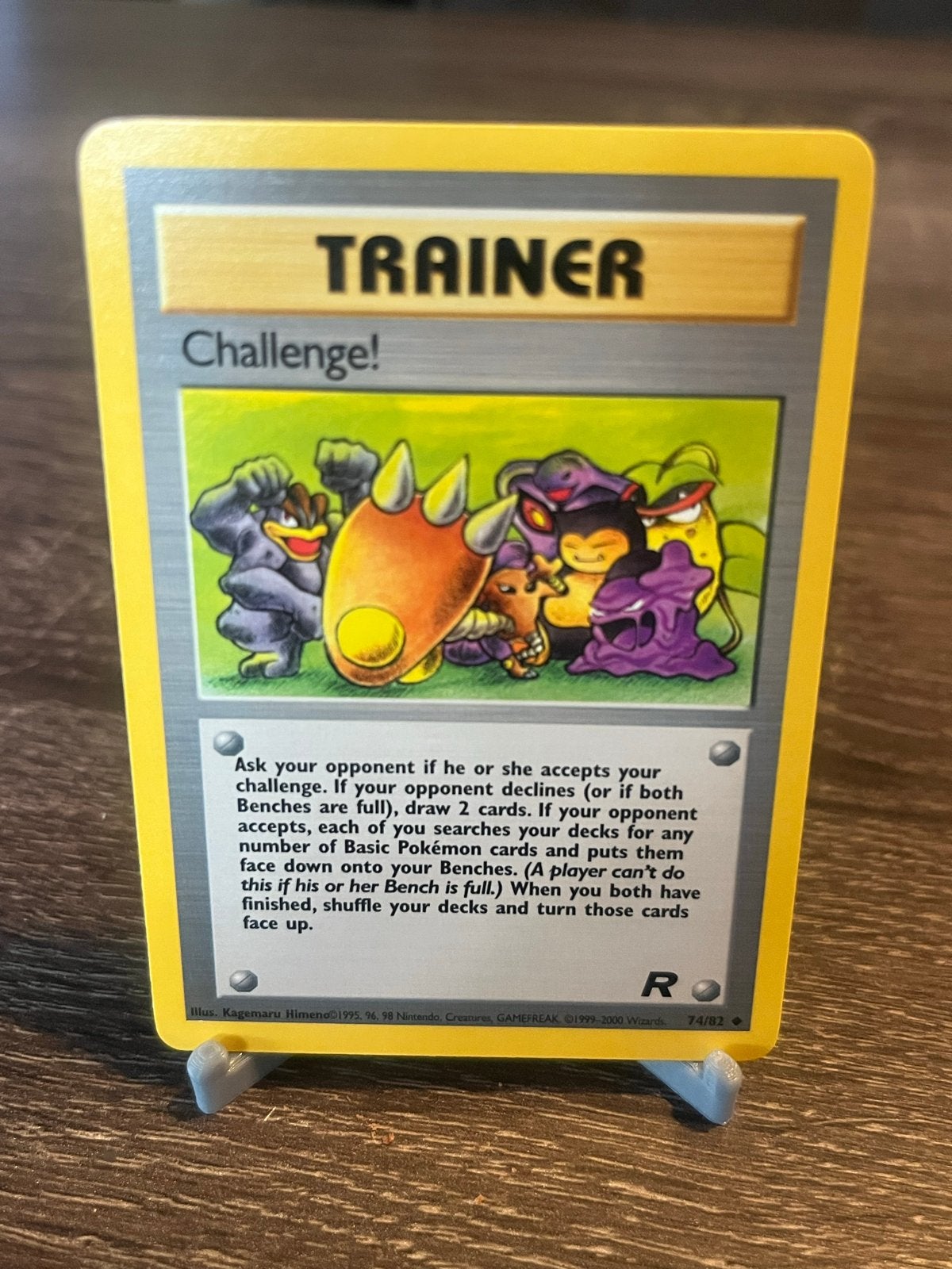 Challenge! (74/82) - Team Rocket - EX, Ophalen of Verzenden, Zo goed als nieuw, Losse kaart
