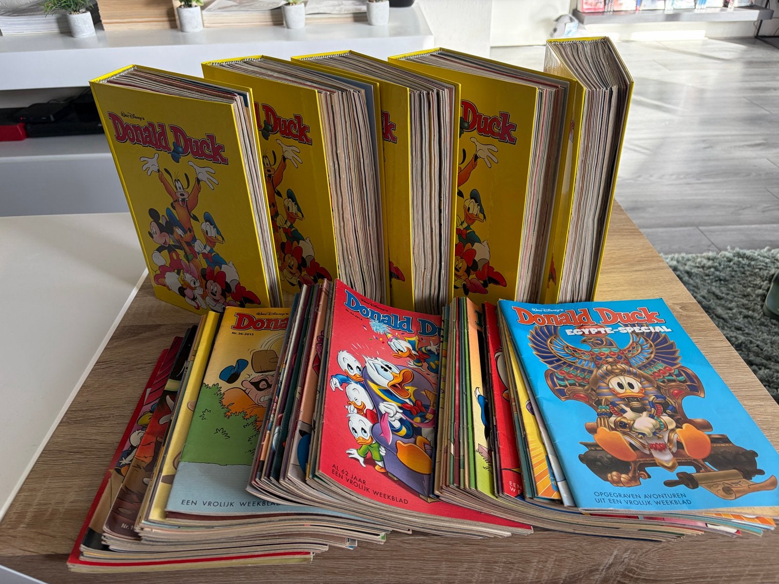 Grote collectie Donald Duck strips en boekjes, Meerdere stripboeken, Ophalen, Gelezen