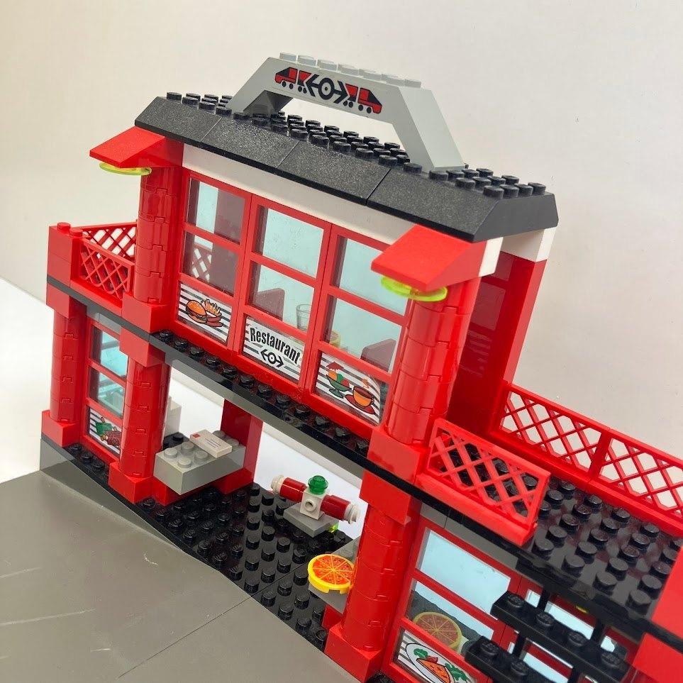Lego Station (4556), Overige merken, Gebruikt, Gelijkstroom of Wisselstroom, Brug, Tunnel of Gebouw