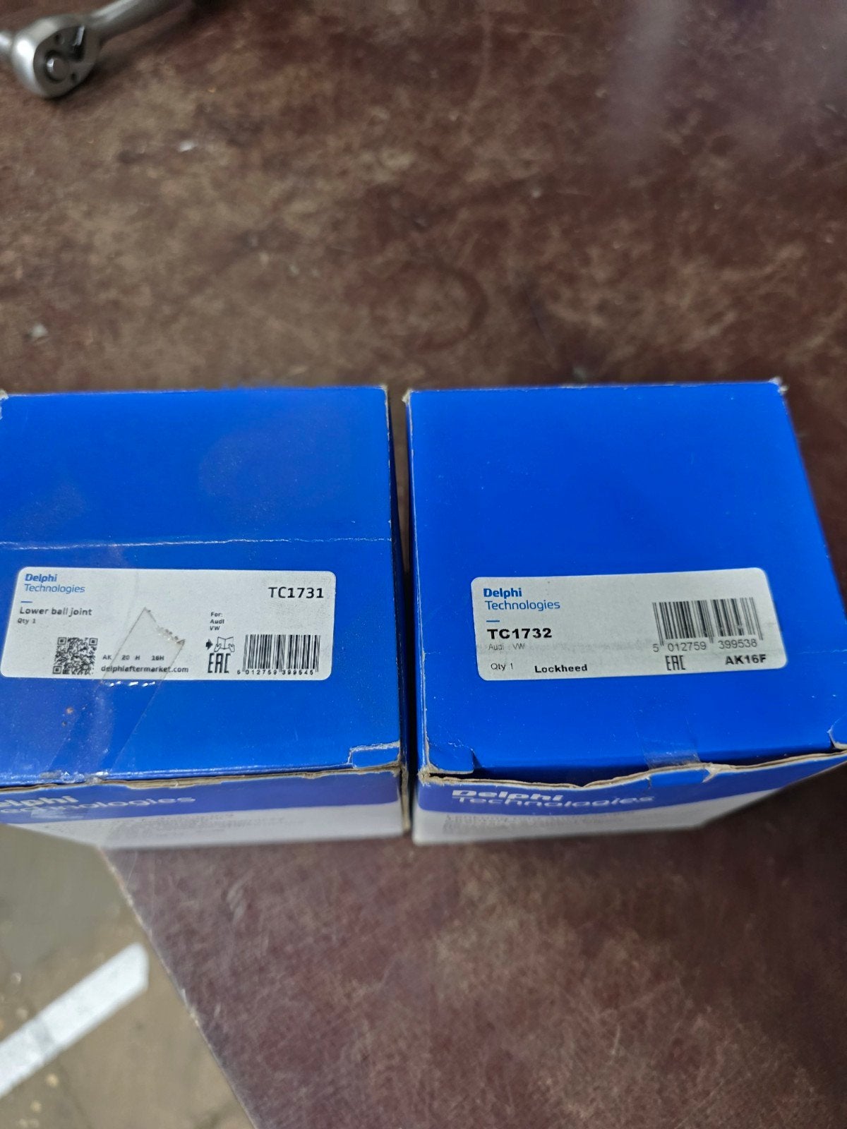 Fuseekogels VW - Delphi Technologies TC1731 & TC1732, Ophalen of Verzenden, Nieuw, Volkswagen