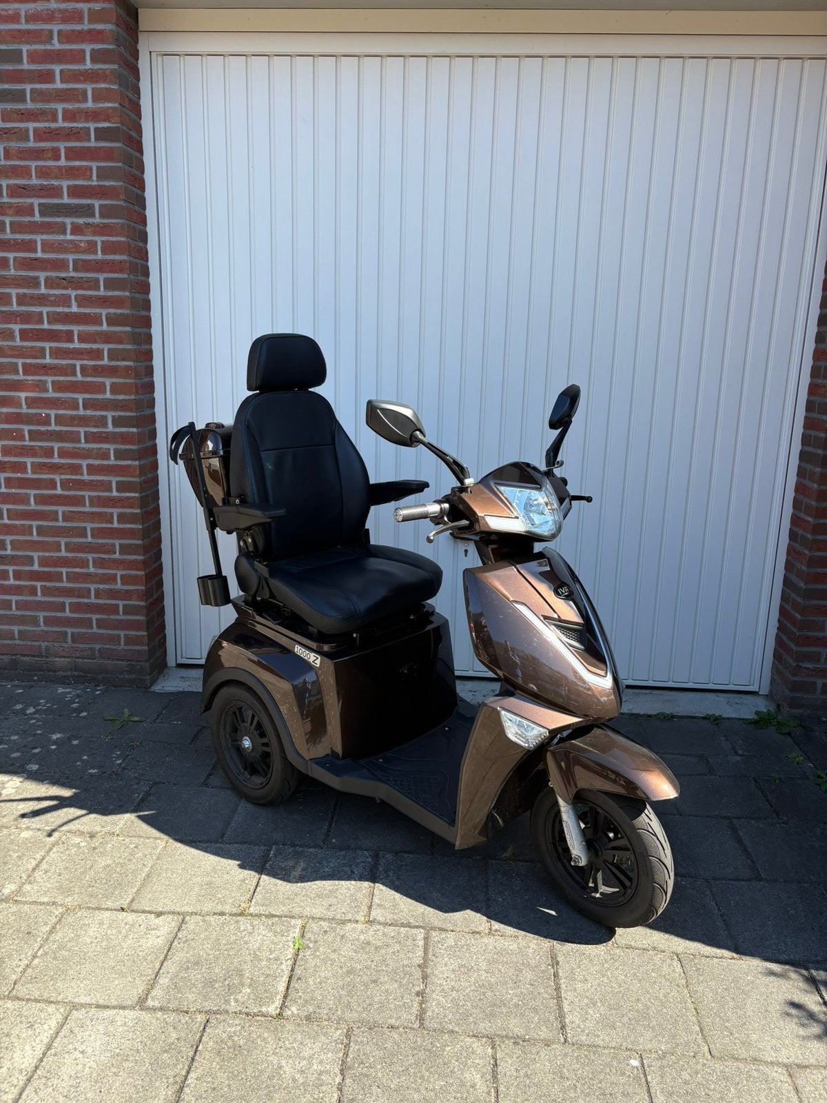 Scootmobiel Iva Z1000, Ophalen, Zo goed als nieuw, 46 km of meer, 16 km/u of meer