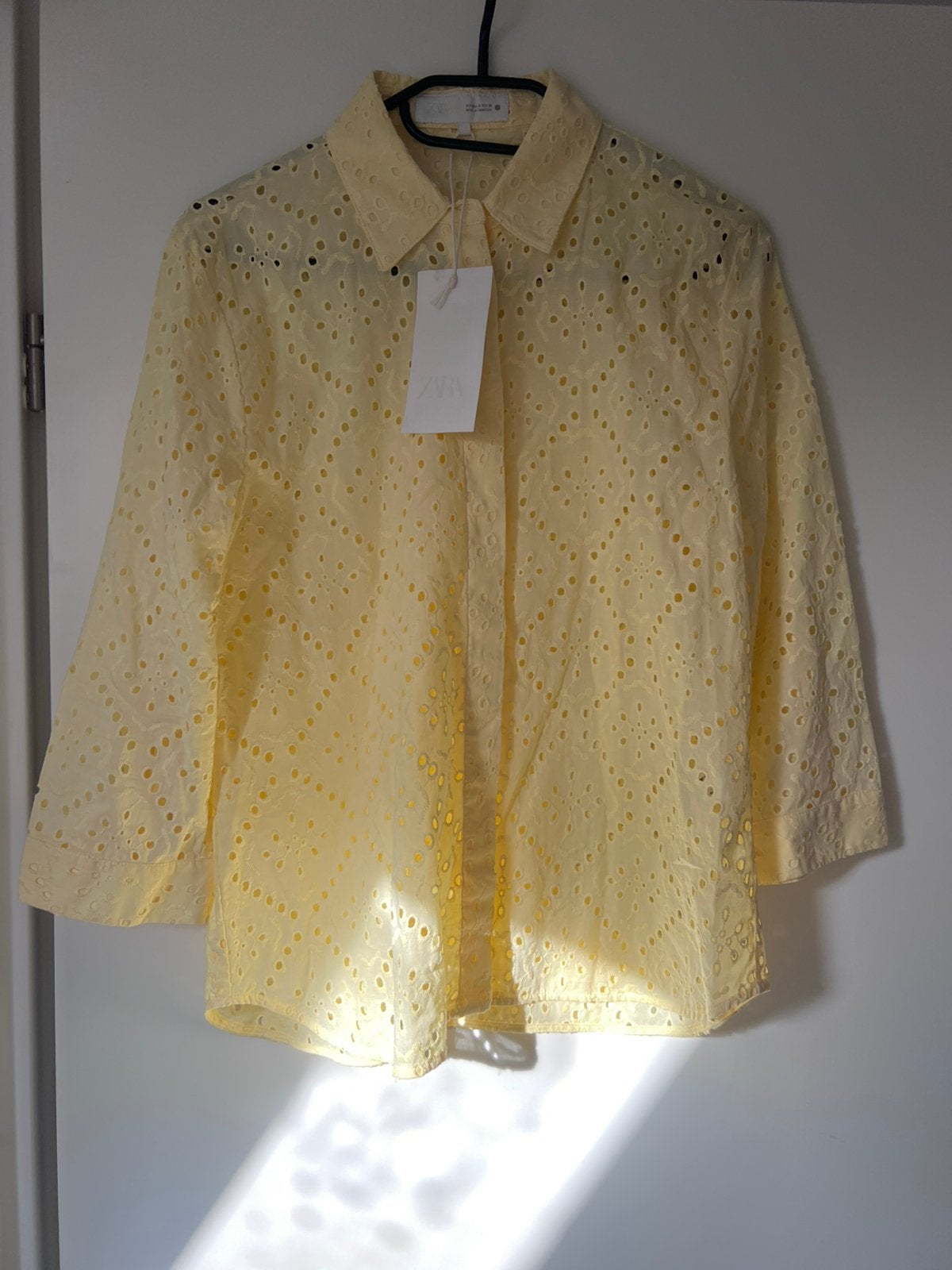 NIEUW! Zara blouse Maat S, Verzenden, Nieuw, Maat 36 (S), Geel