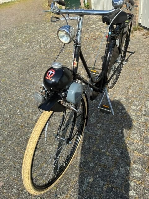 Berini M13 op Union oldtimer - topstaat, Fietsen en Brommers, 32 cc, 1 versnellingen, Ophalen, Overige merken