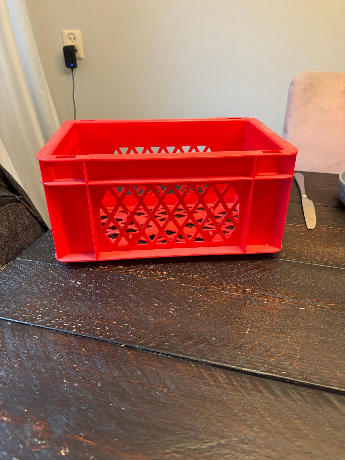 Rood mini Fietskratje voor Kinderfiets - 30x20x15 cm, Ophalen of Verzenden, Nieuw