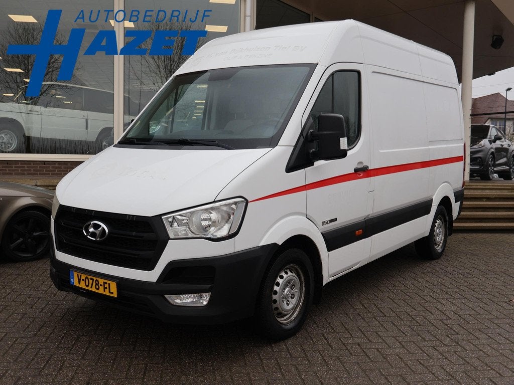 Hyundai H350 2.5 150 PK 3-ZITS + TREKHAAK 3000KG | CRUISE CO, Stof, Gebruikt, 150 pk, 3000 kg