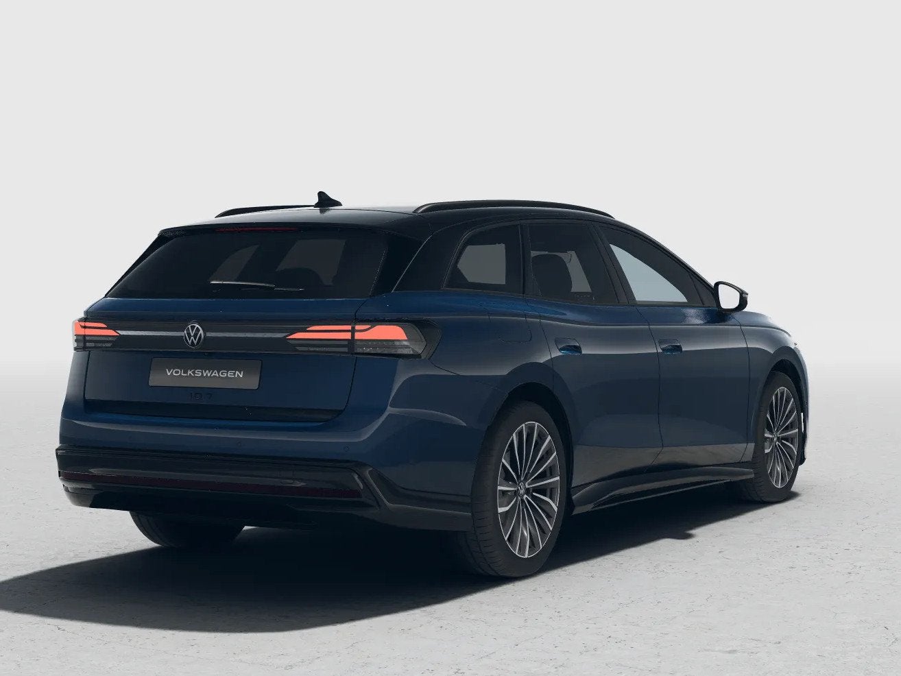 Volkswagen ID.7 Tourer Limited Edition 59 kWh 204 PK | Navig, Auto's, Blauw, 1972 kg, 204 pk, 77 kWh