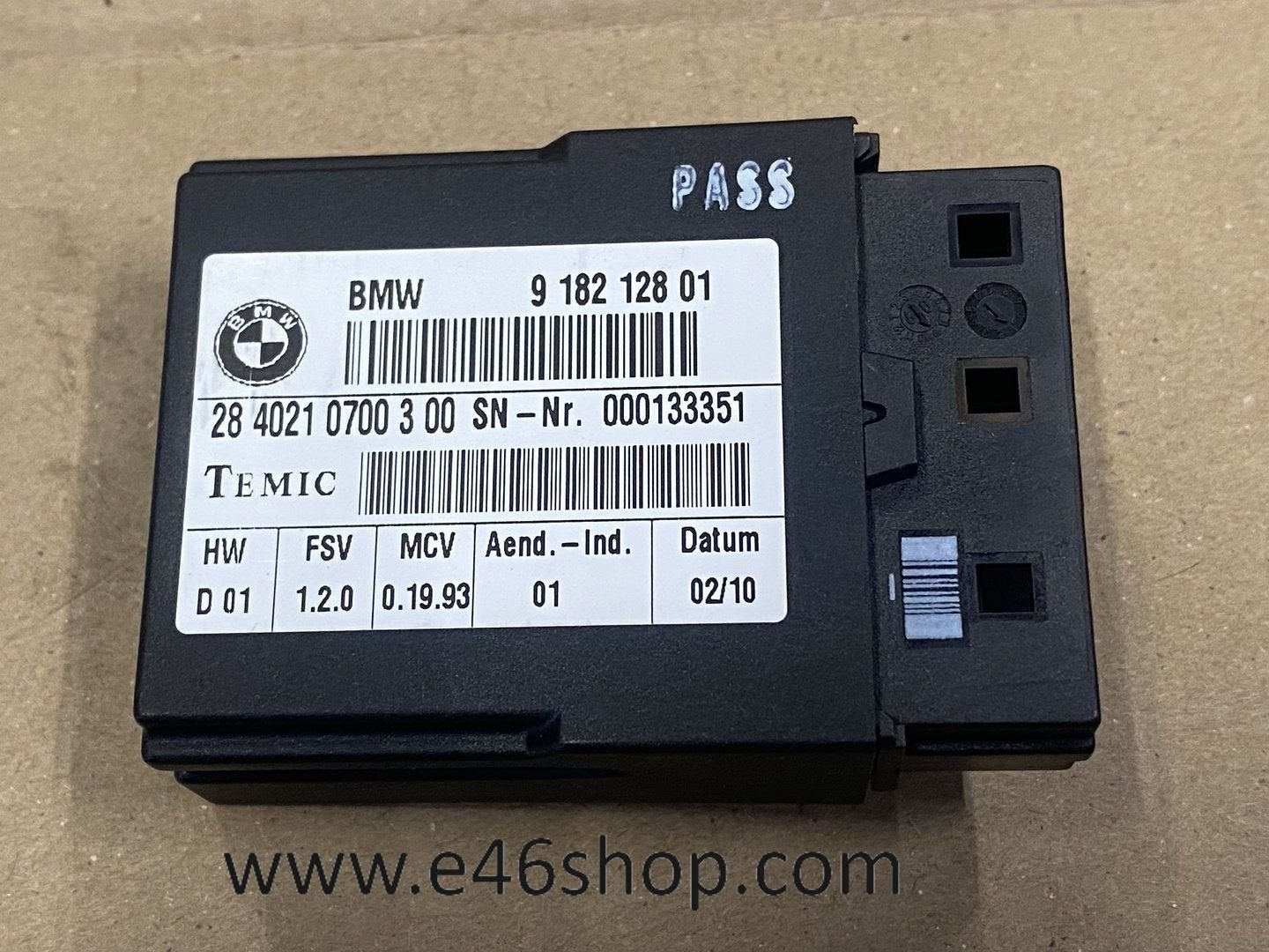 STOELMODULE BMW E60 E61 OE 61359182128 NIEUW, Auto-onderdelen, Interieur en Bekleding, -, -, Nieuw, Ophalen of Verzenden