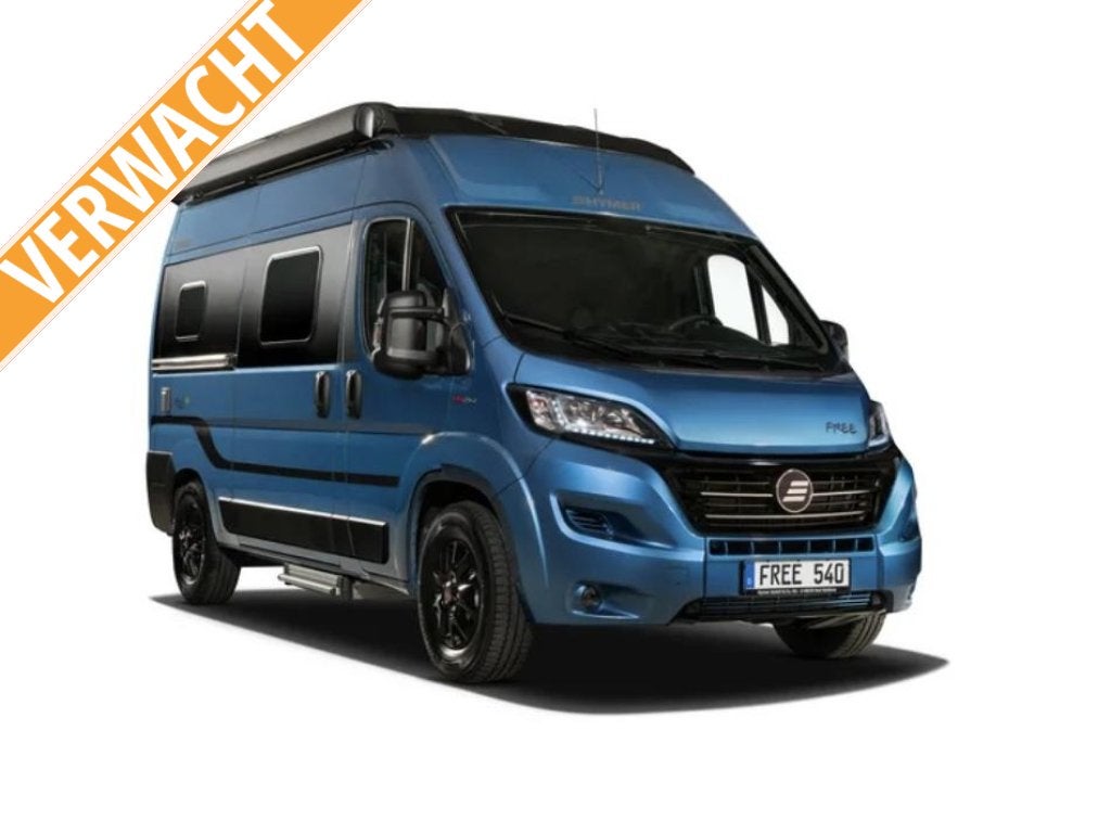 Hymer Free 540 Blue Evolution-2022-Automaat-1e eigenaar-, Automaat, Buscamper of Camperbus, Hordeur, Fiat