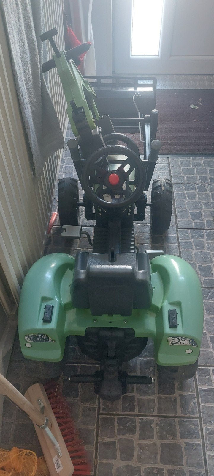Falk Claas Arion 410 traptractor met schep en graafarm, Ophalen, Gebruikt, Trapvoertuig