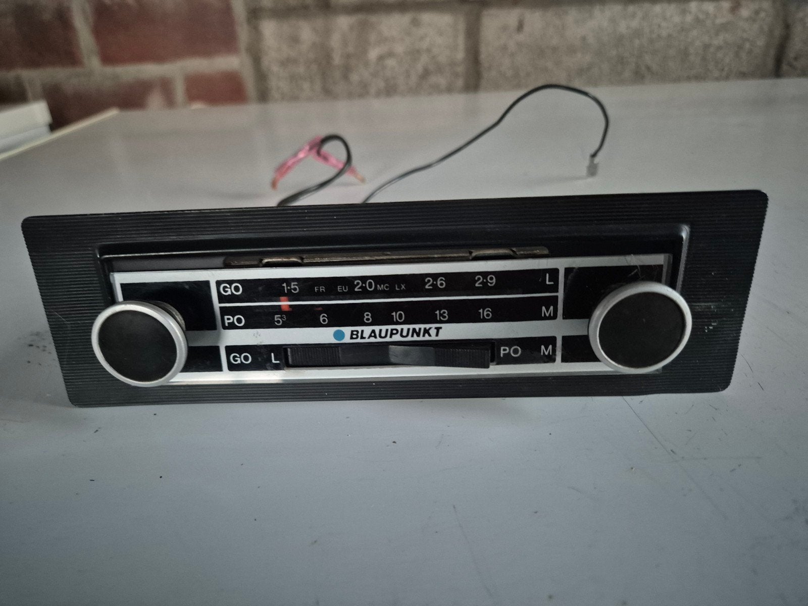 Blaupunt oldtimer radio, Auto diversen, Ophalen of Verzenden