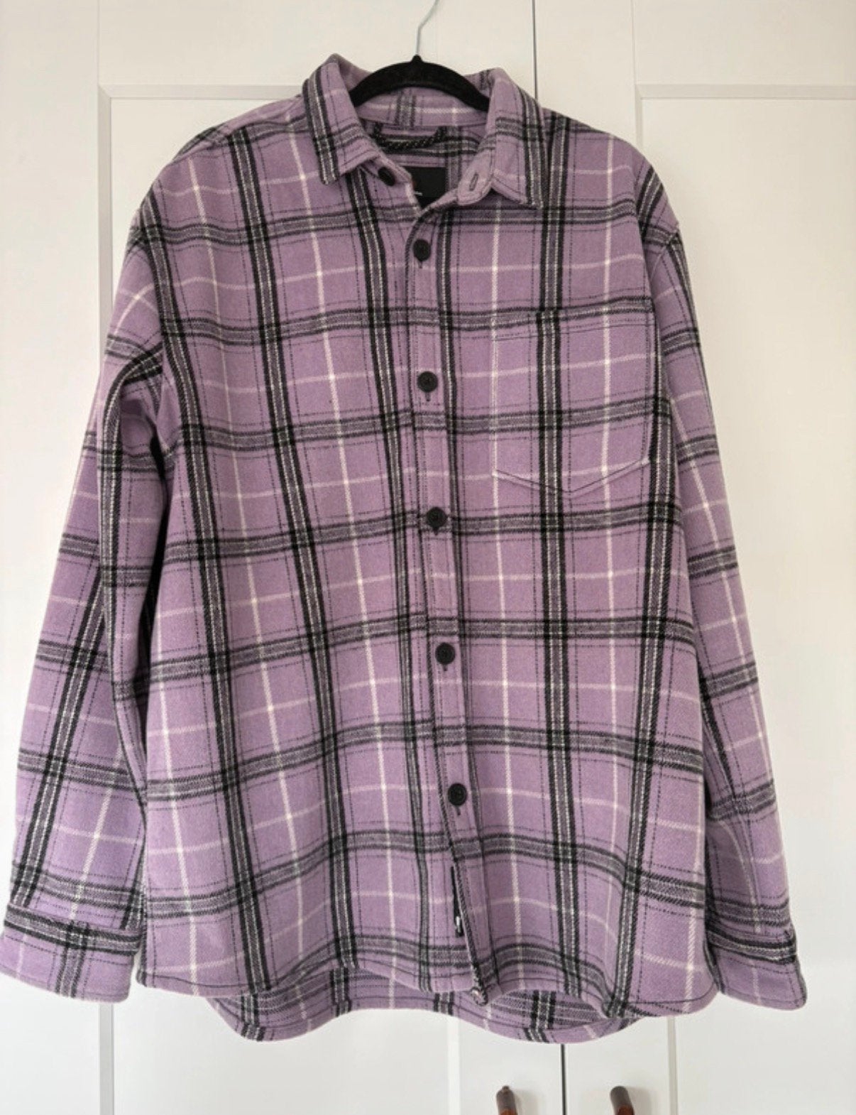 Pull & Bear flanel (XL), Ophalen of Verzenden, Zo goed als nieuw, Overige kleuren, Halswijdte 43/44 (XL)