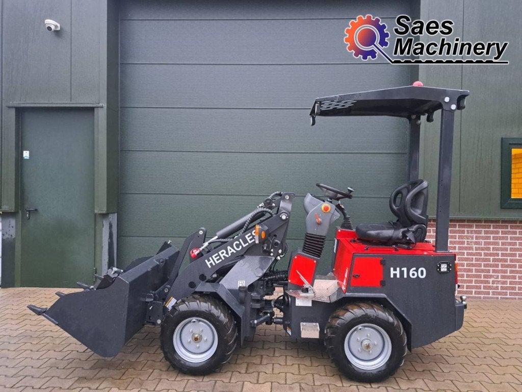 Heracles H160 - Kniklader (2025) (Kubota), Wiellader of Shovel