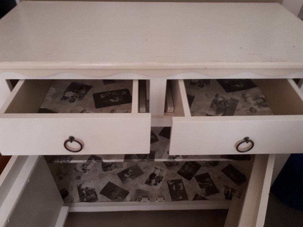 Stevige houten commode, Minder dan 90 cm, Gebruikt, 50 tot 70 cm, Ophalen of Verzenden
