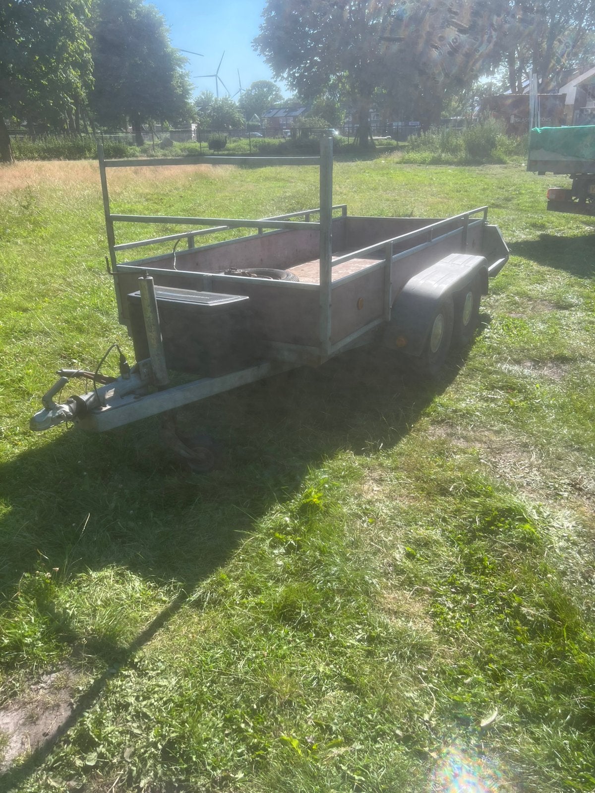 Aanhanger opknapper met eigen kenteken, Auto diversen, Aanhangwagen-onderdelen, Ophalen, Gebruikt