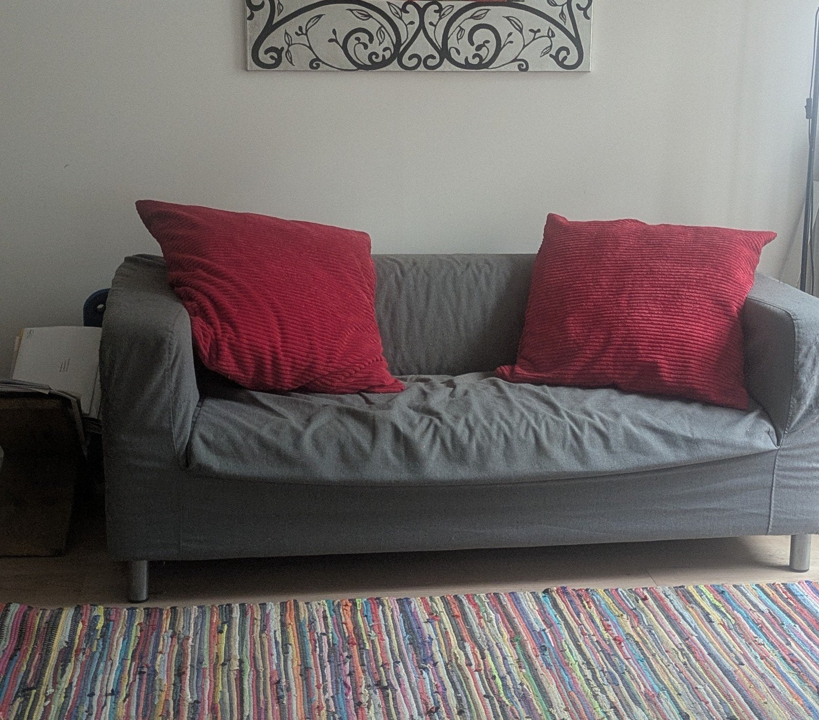 GRATIS IKEA 2-zits bank, Huis en Inrichting, Ophalen, Gebruikt, Minder dan 75 cm, 150 tot 200 cm
