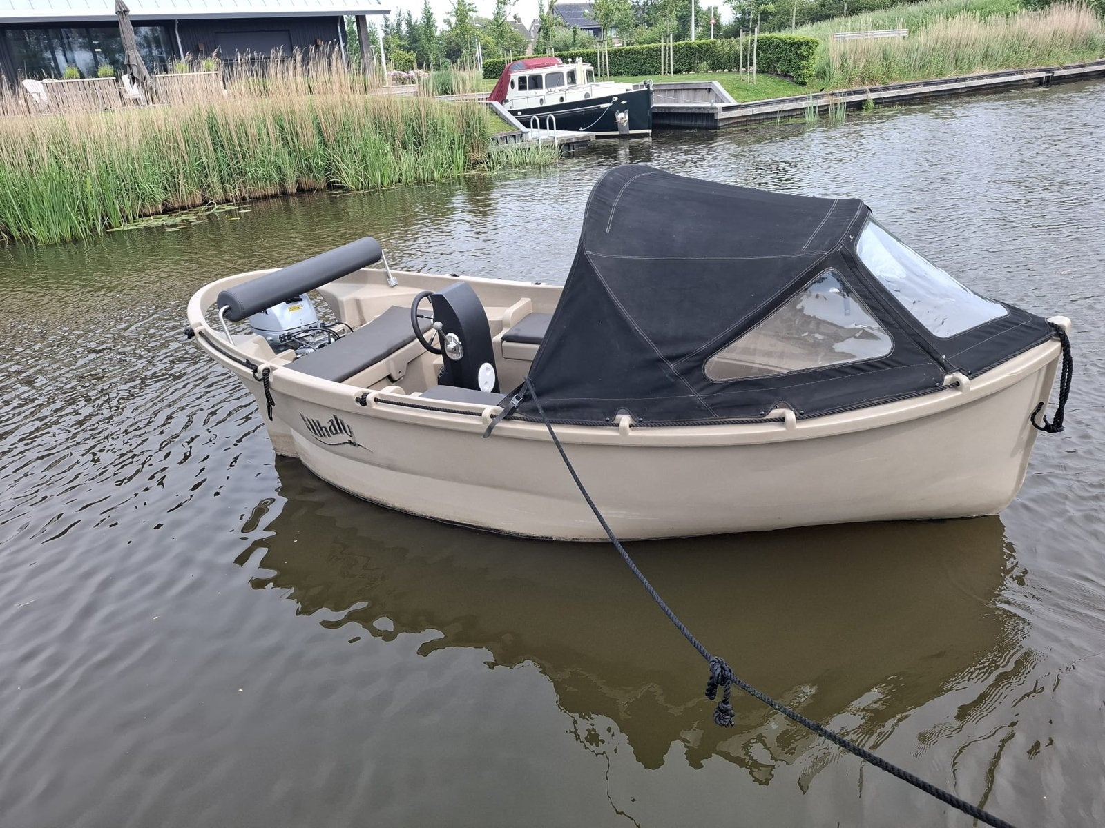 Whaly sloep 450 classic, Benzine, Buitenboordmotor, Tot 1.00 meter, Biminitop
