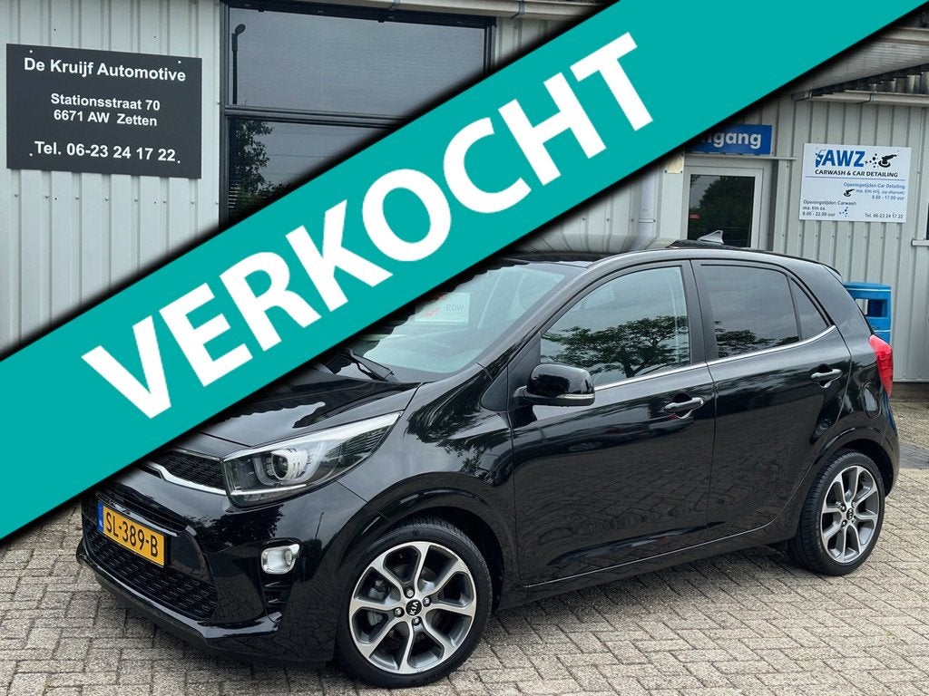 Kia Picanto 1.0 CVVT Design Edition!|CAMERA|CLIMATE|CARPLAY|, Voorwielaandrijving, Gebruikt, Euro 6, 4 stoelen
