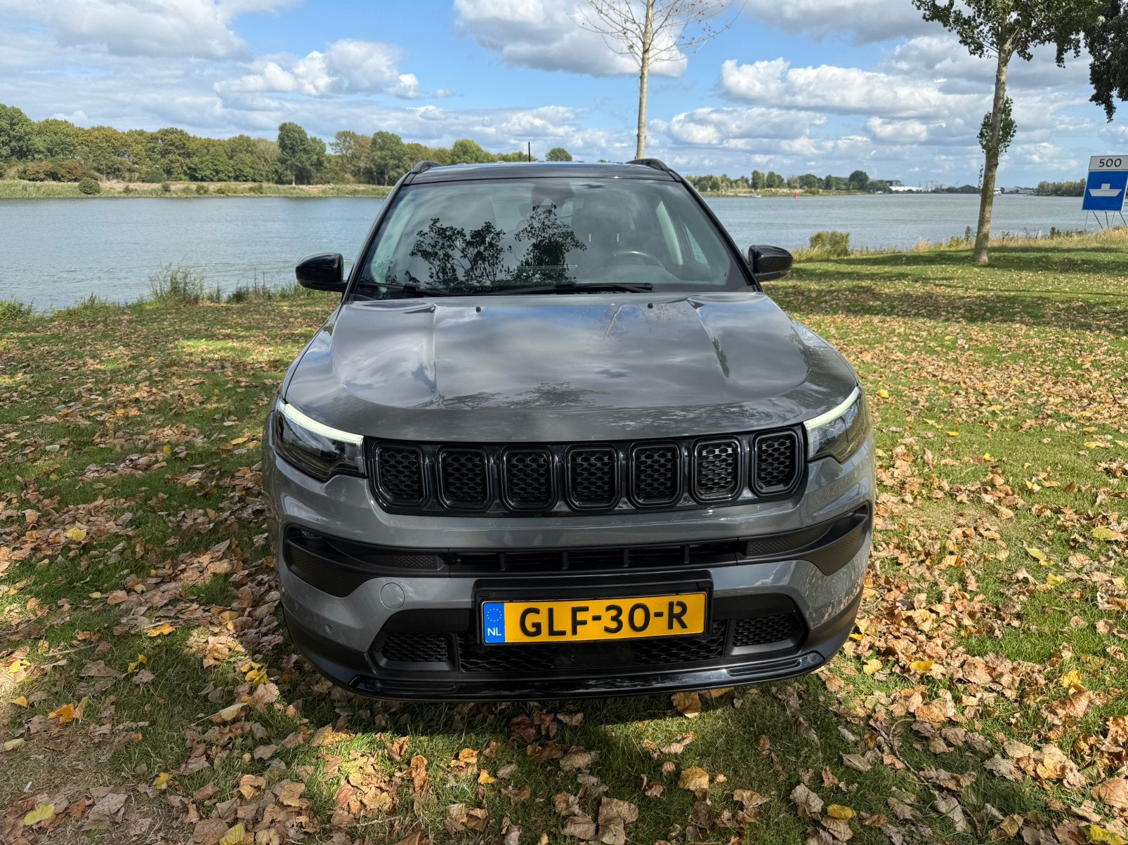 Jeep Compass 1.3 Multiair 150pk Ddct 2022 Grijs, Auto's, Dealer onderhouden, 15 km/l, 1750 kg, 4 cilinders