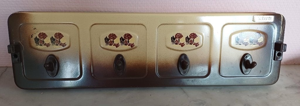 Brabantia Keuken-wandrek, retro, vintage, brocante, Overige typen, Ophalen of Verzenden, Zo goed als nieuw, Metaal