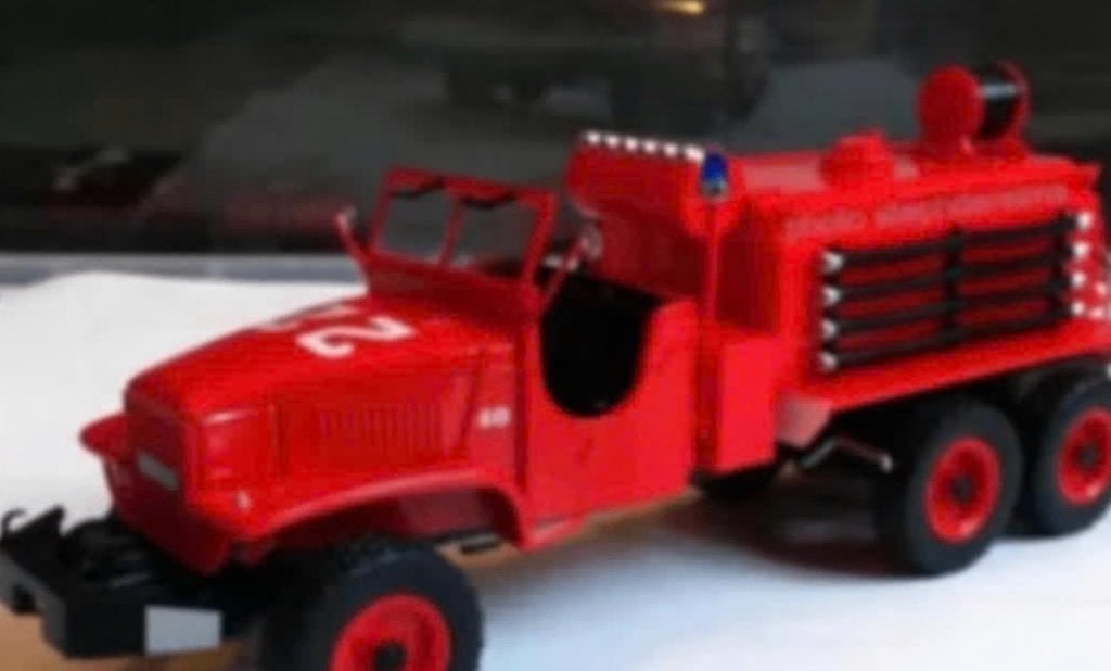 CCF GMC Camion-Citerne Bosbrand brandweer schaal 1:43 # 62, Verzenden, Nieuw, Bus of Vrachtwagen, Overige merken
