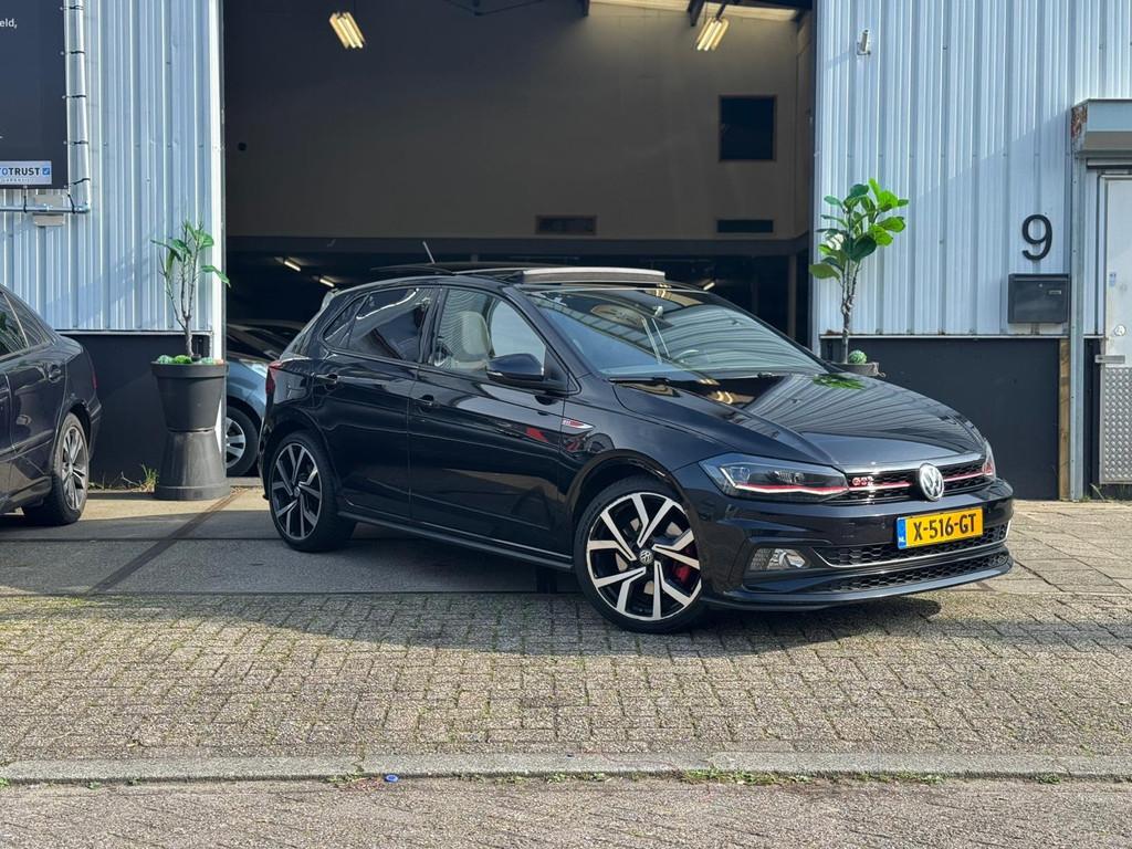 Volkswagen Polo 2.0 | TSI | GTI | 200PK | PANO| AUTOMAAT | V, Auto's, Stof, Gebruikt, 4 cilinders, Zwart