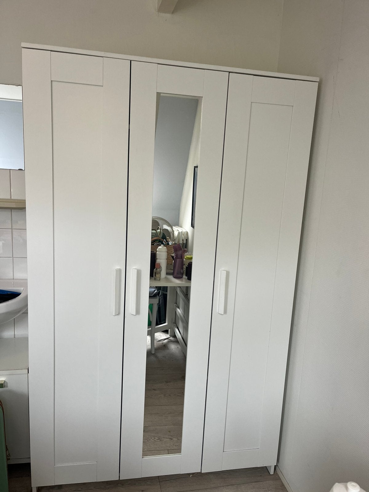 Ikea kledingkast wit (brimnes)