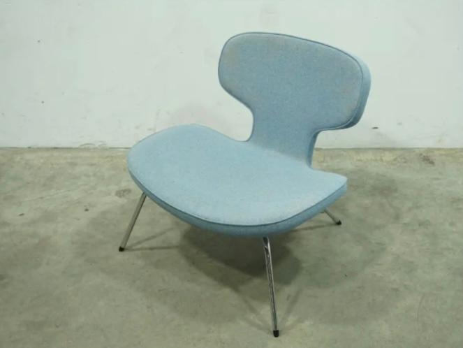 Artifort stoel libel 2 stuks, Huis en Inrichting, Ophalen, Gebruikt, Twee, Blauw