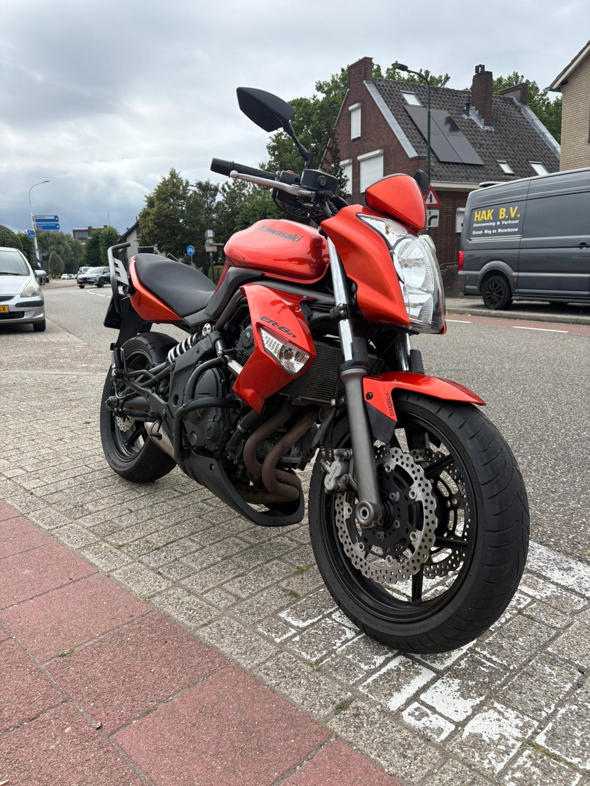 Kawasaki ER6N naked bike A2, Motoren, 2 cilinders, 649 cc, Gebruikt, Particulier