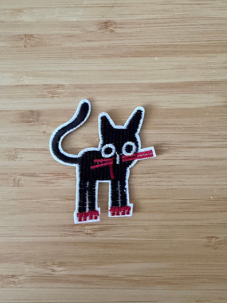 Patch kat om kleding op te vrolijken, Verzenden, Nieuw