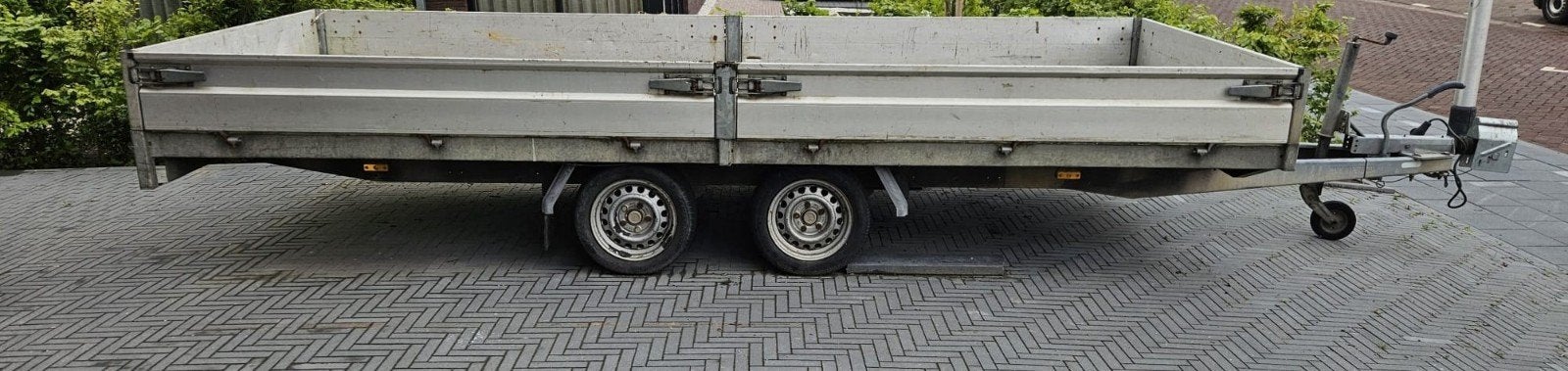Hapert TA Tandemasser aanhangwagen 1860x4600 in goede staat, Ophalen of Verzenden
