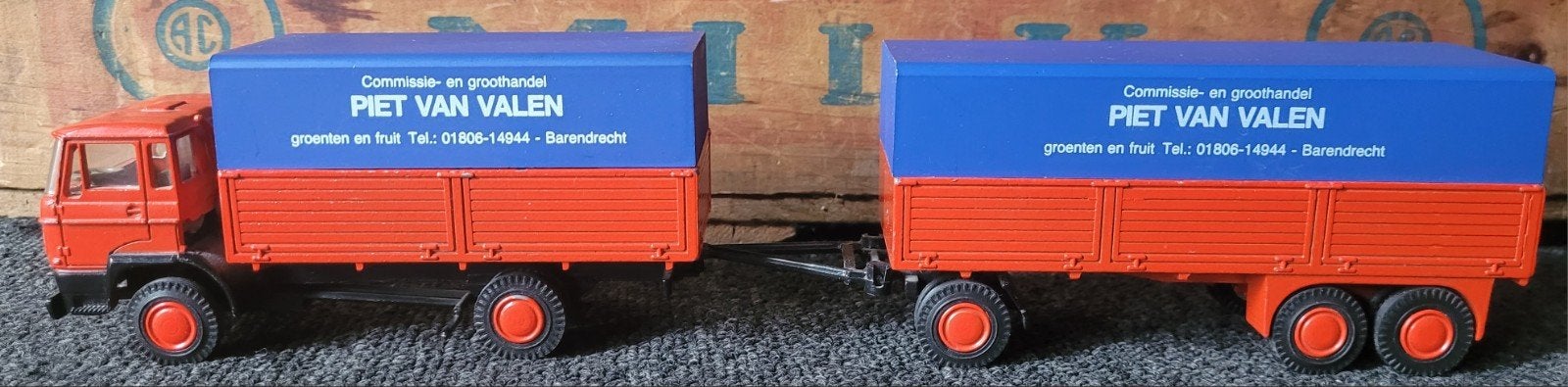 Lion Car DAF vrachtwagen Piet van Valen, Ophalen of Verzenden, Zo goed als nieuw, Bus of Vrachtwagen, Overige merken