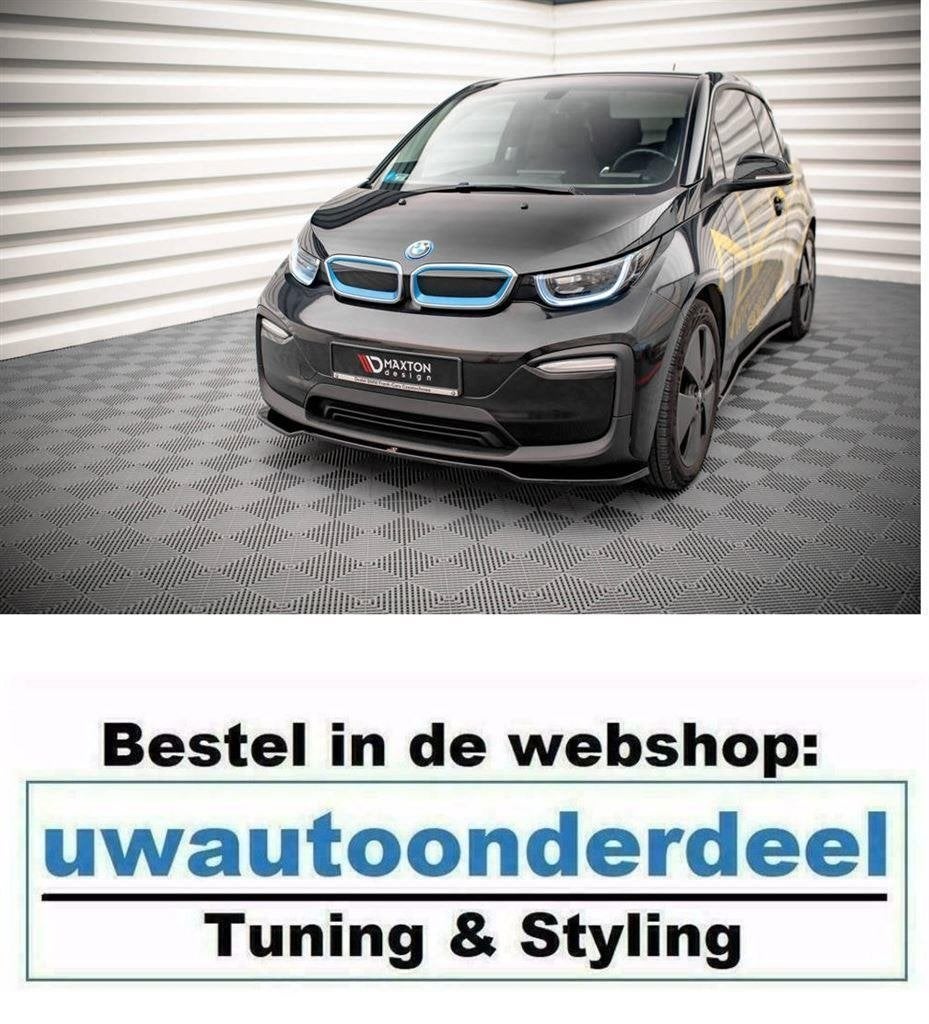 Maxton Design Spoiler Lip Splitter Voor Bmw i3 Mk1 Facelift