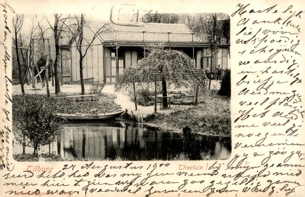 Tilburg Theetuin # 91, Verzenden, Voor 1920, Gelopen, Noord-Brabant