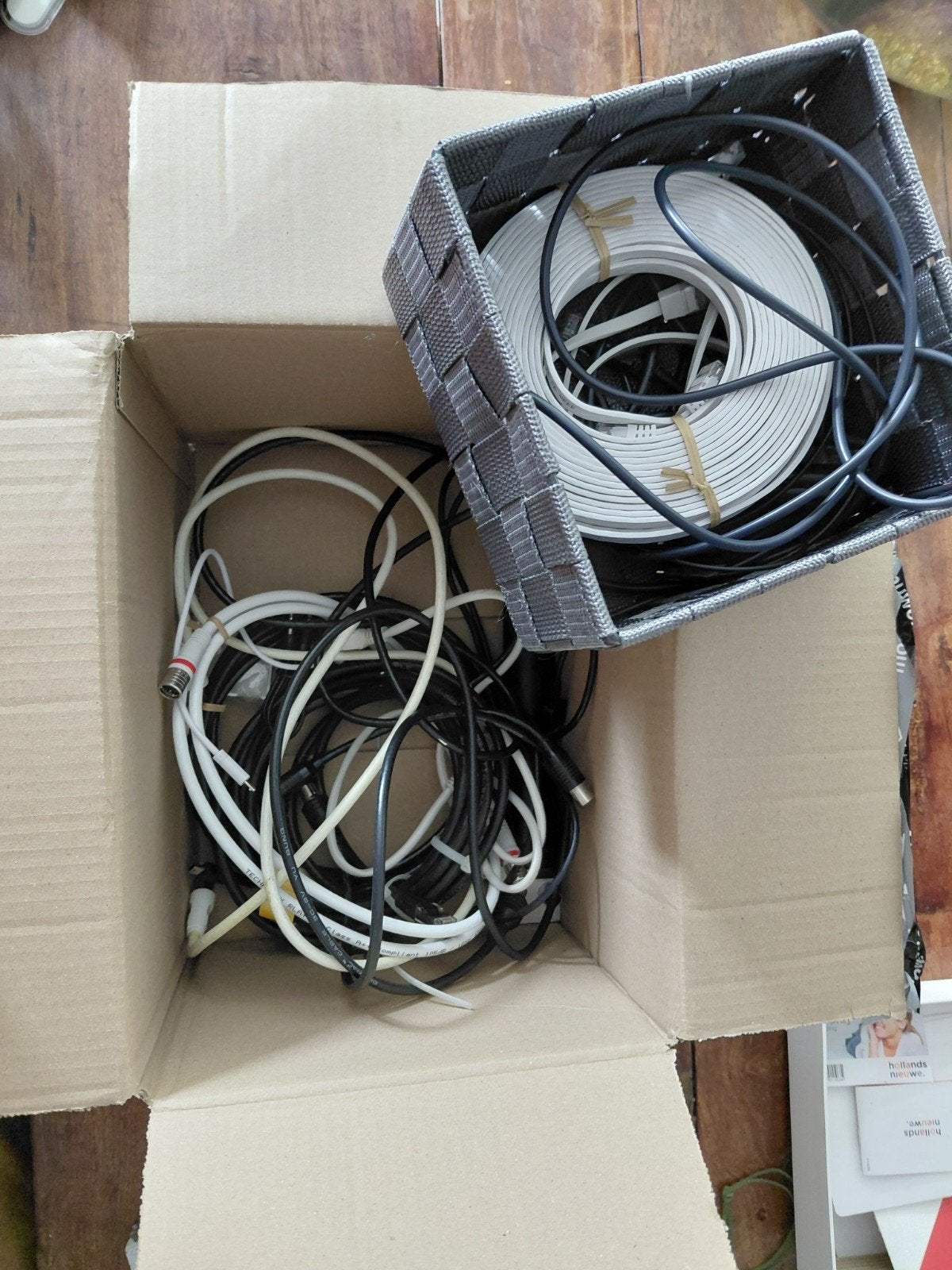 Diverse kabels en snoertjes, Audio, Tv en Foto, Audiokabels en Televisiekabels, Ophalen of Verzenden, Gebruikt, 10 meter of meer