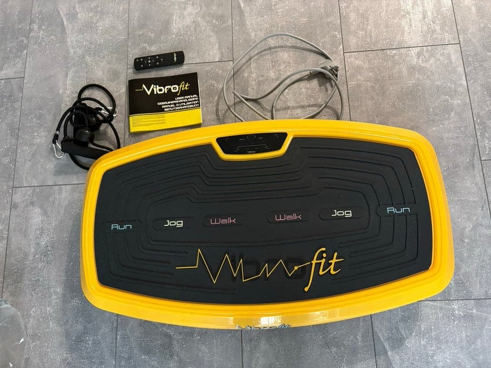 Vibrofit Trilplaat - Zo goed als nieuw, Sport en Fitness, Ophalen, Kunststof, Trilplaat, Armen