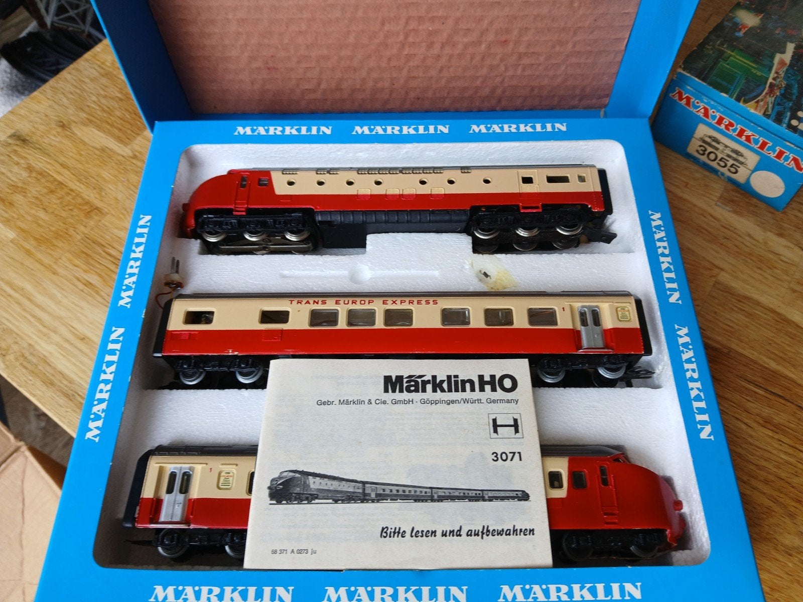Märklin 3071 TEE Treinstel - Zo goed als nieuw, Ophalen, Wisselstroom, Treinset, Zo goed als nieuw