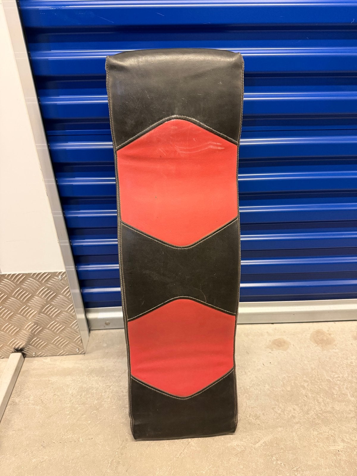 Zitkussen/zitbankje - Zwart/Rood Zodiac Futura, Ophalen, Gebruikt, Overige typen, Motorboot