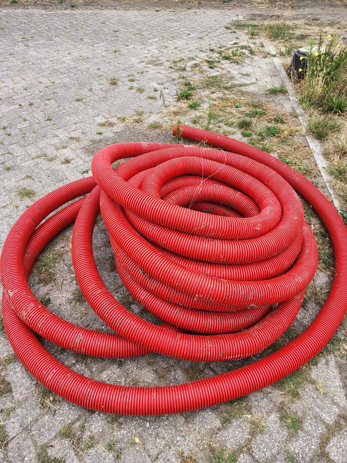 Mantelbuis 110mm 37 Meter, Ophalen, Overige materialen, 6 meter of meer, Overige typen