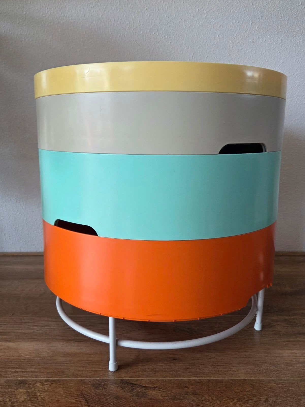 IKEA PS 2014 bijzettafel / opbergtafel – kleurrijk design, Ophalen, Gebruikt