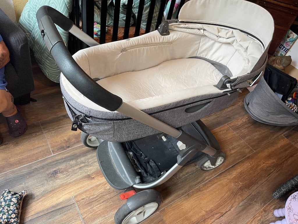 Stokke kinderwagen, Ophalen, Gebruikt, Kinderwagen, Overige merken