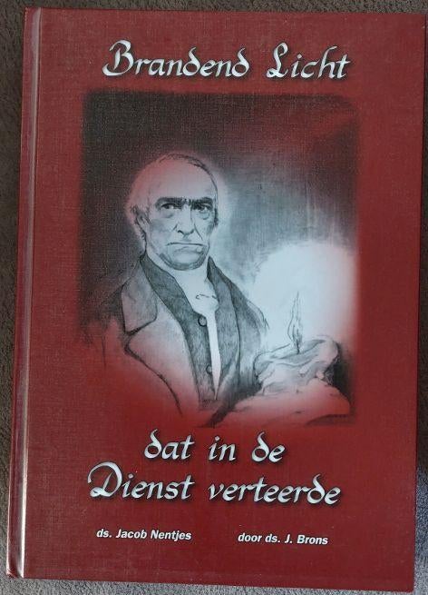 Ds. J. Brons: Brandend licht dat in de dienst verteerde, Ophalen of Verzenden, Zo goed als nieuw
